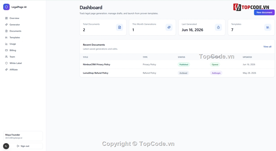 NextJS,React,TypeScript,OpenAI,SaaS,Source Code